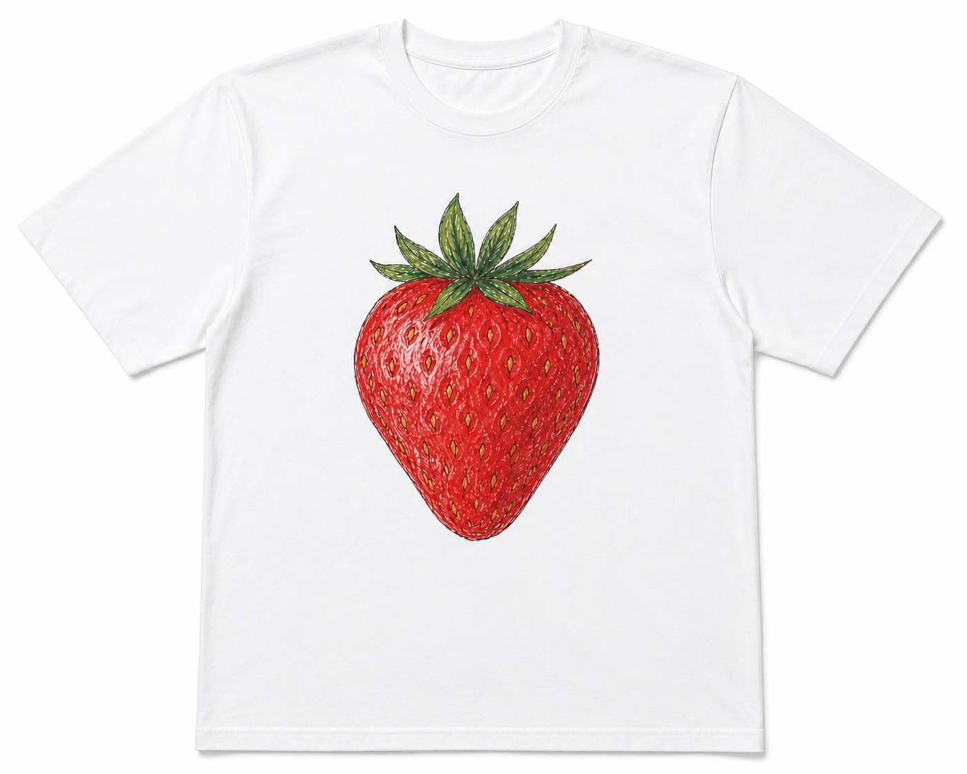 Strawberry Tee – Organic Cotton